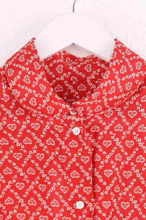 Combishort Sandro Rouge en Lin