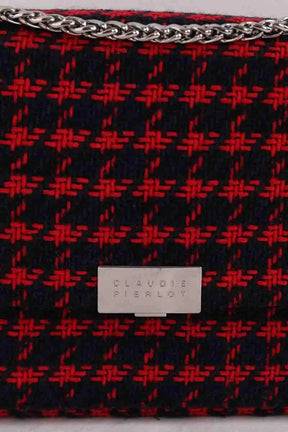 Sac à bandoulière Claudie Pierlot Rouge en Tweed