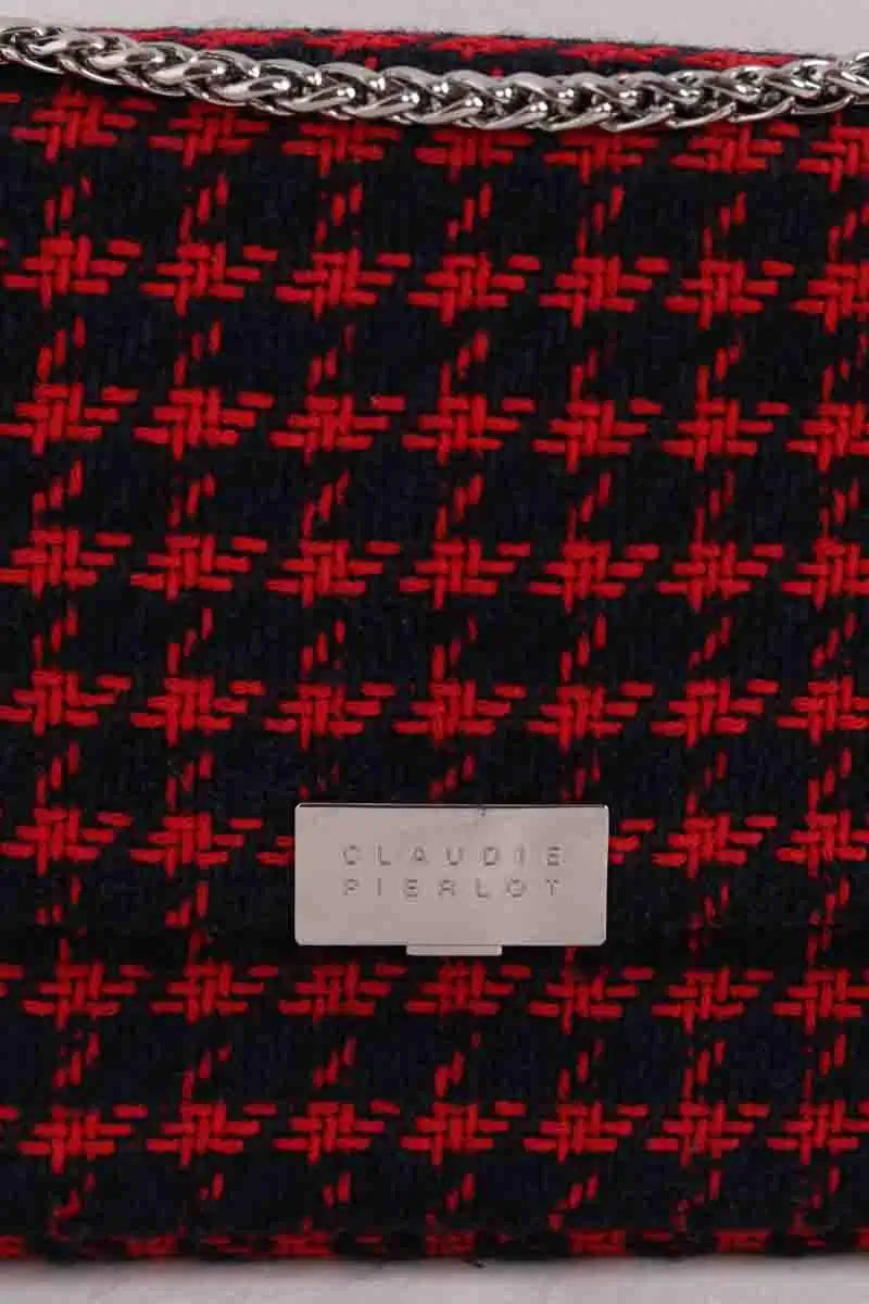 Sac à bandoulière Claudie Pierlot Rouge en Tweed