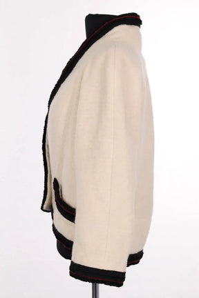 Veste Chanel Beige en Cachemire