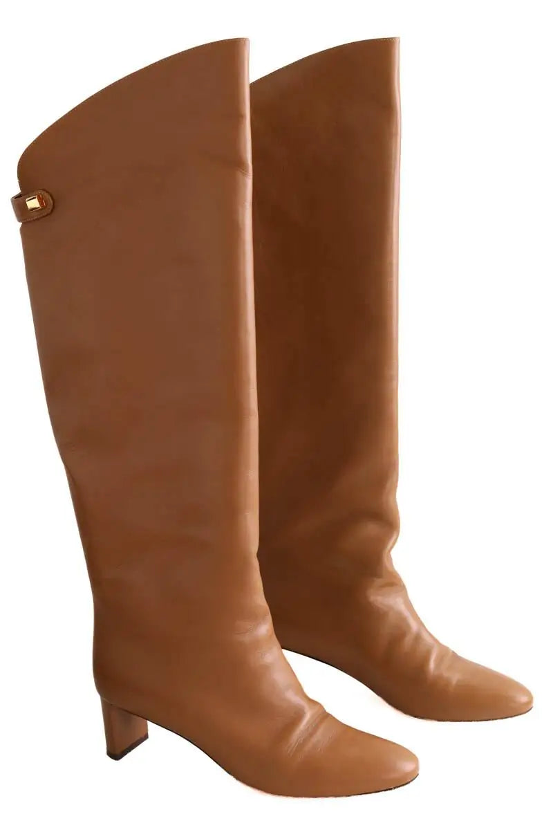 Bottes Skorpios Camel en Cuir