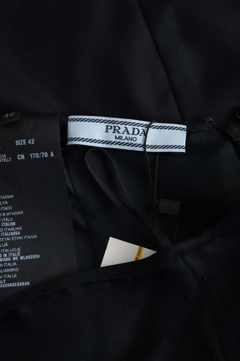 Mi-longueur Prada  Noir