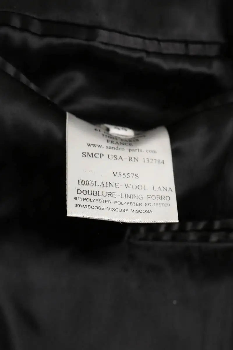 Veste Sandro  Noir