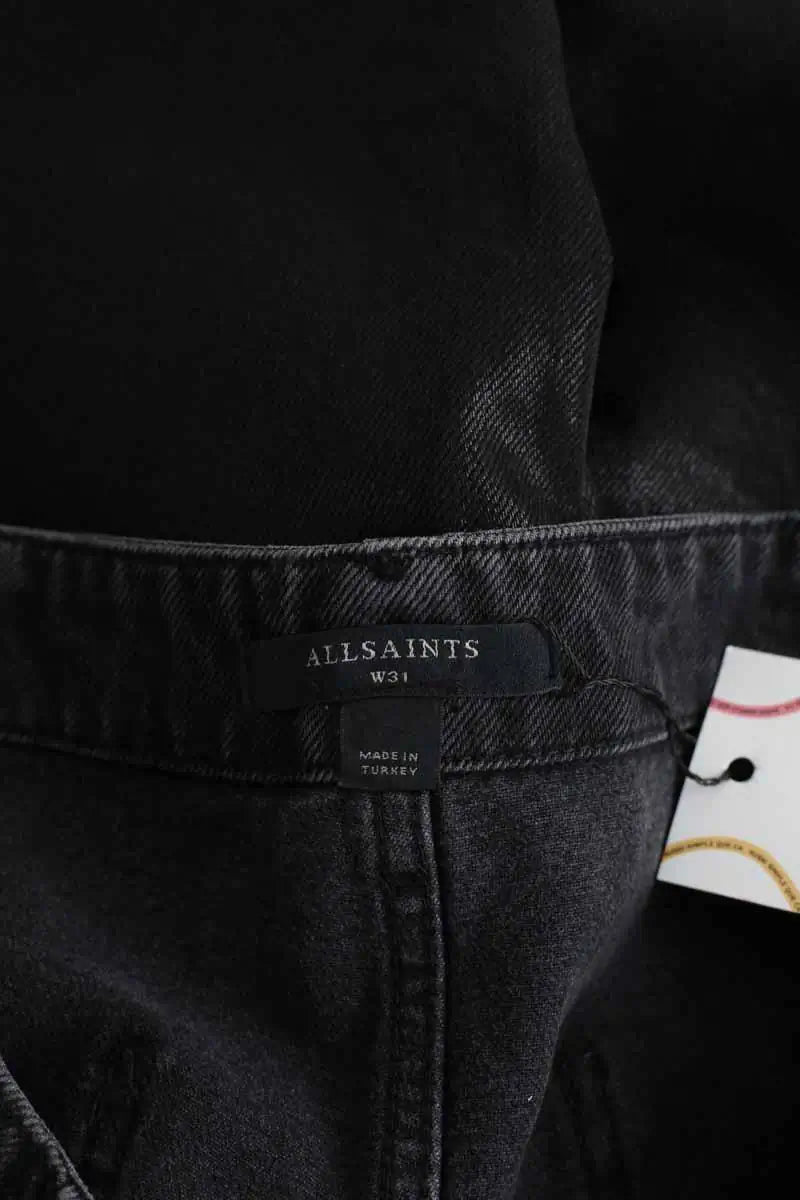 Jean droit All Saints  Noir