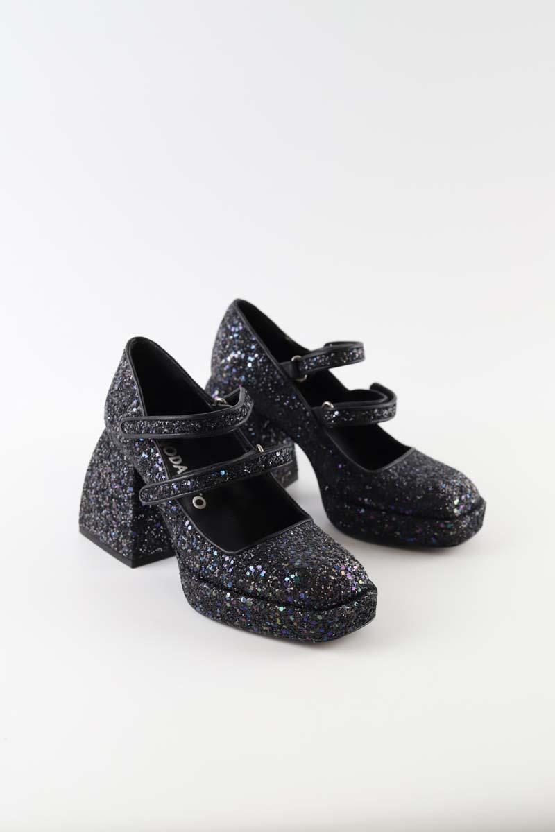 Talons Nodaleto  Noir