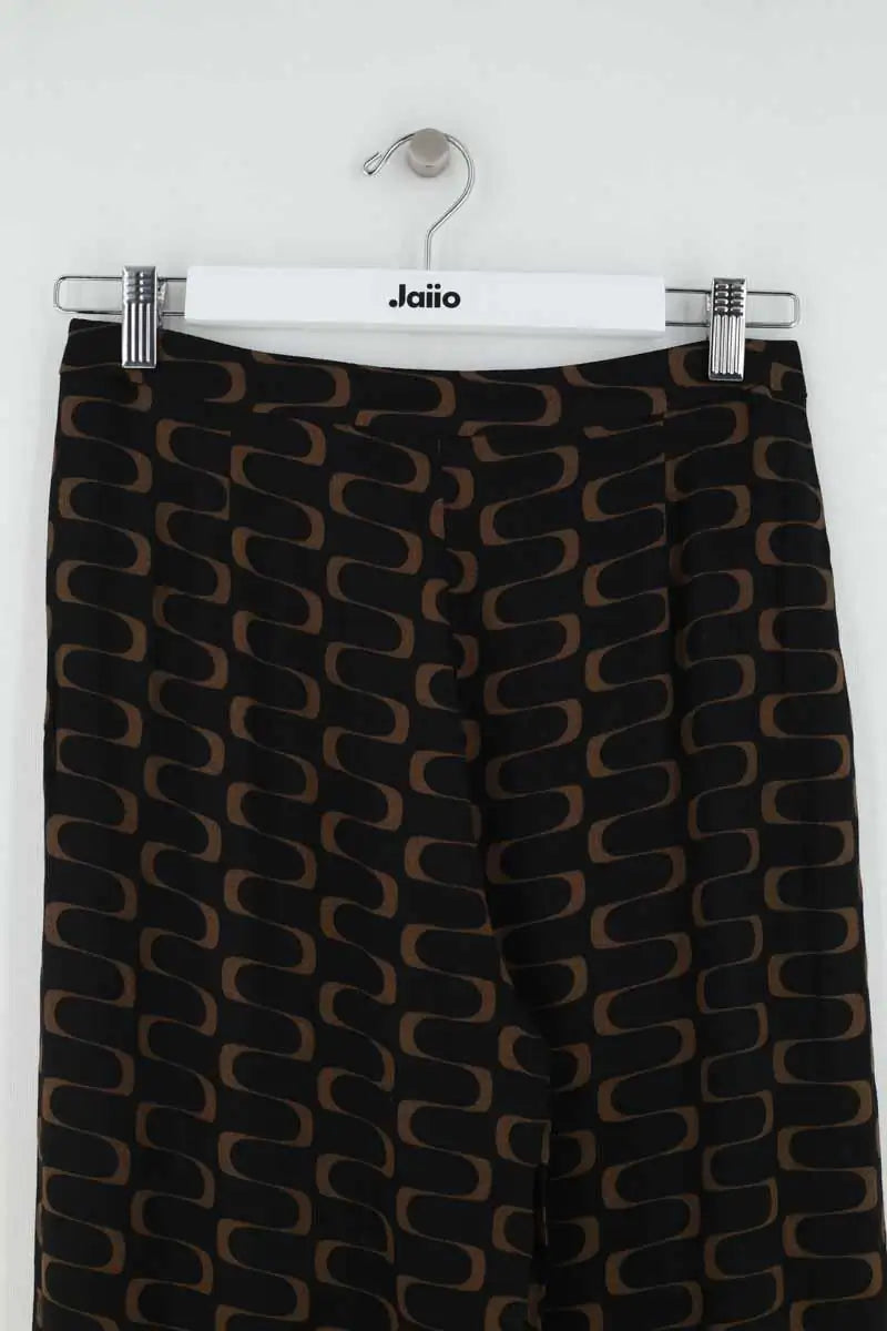 Pantalon large Reformation Noir en Viscose