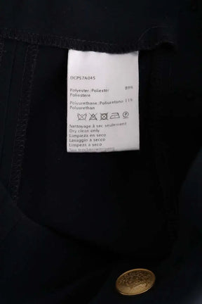 Pantalon droit Gerard Darel Marine en Synthétique