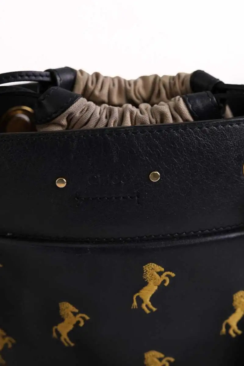 Sac Seau Chloé Roy Noir en Cuir