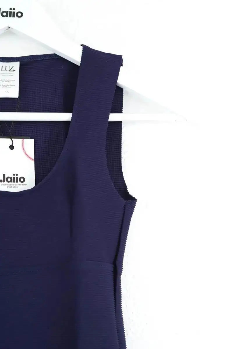 Body Luz Charline Bleu en Polyamide