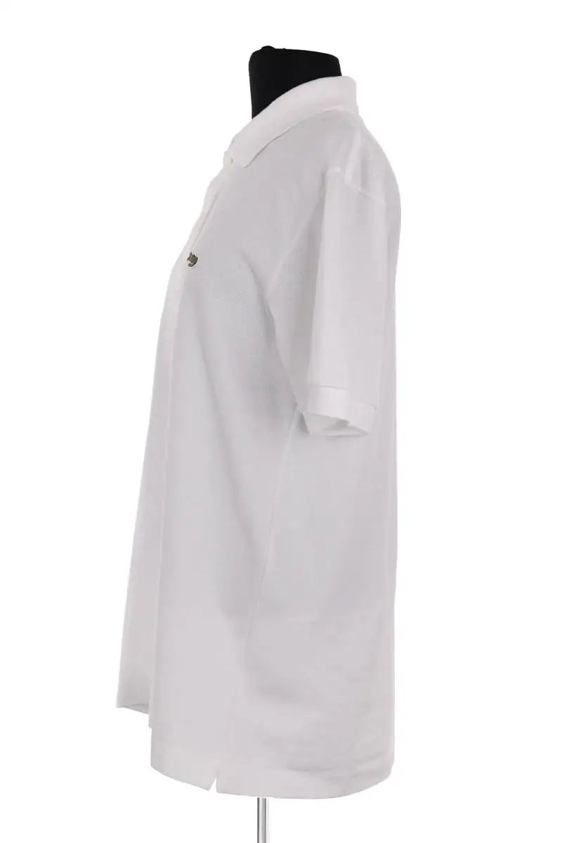 Polo Lacoste Blanc en Coton
