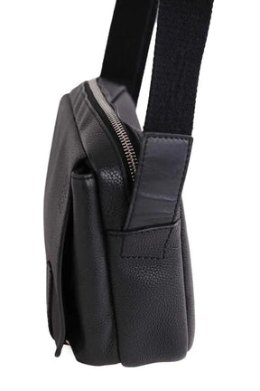 Sacoche Loewe Messager militaire XS Noir en Cuir