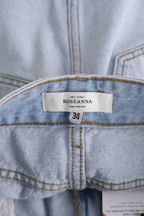 Jean Roseanna Bleu en Coton