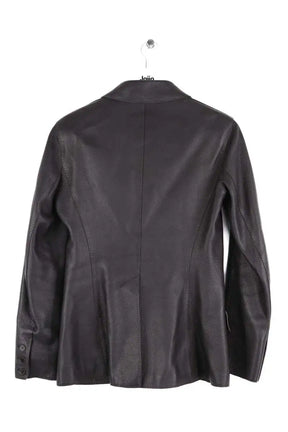 Veste Hermès Marron en Cuir