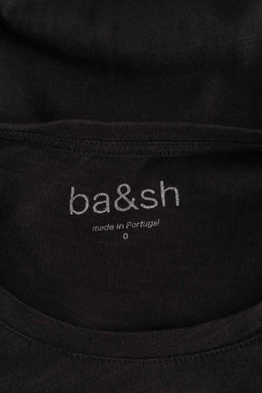 T-shirt Ba&Sh Noir en Coton