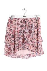 Mini jupe Iro Rose en Viscose, taille S - Seconde Main