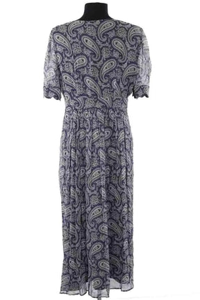 Robe Claudie Pierlot Marine en Viscose