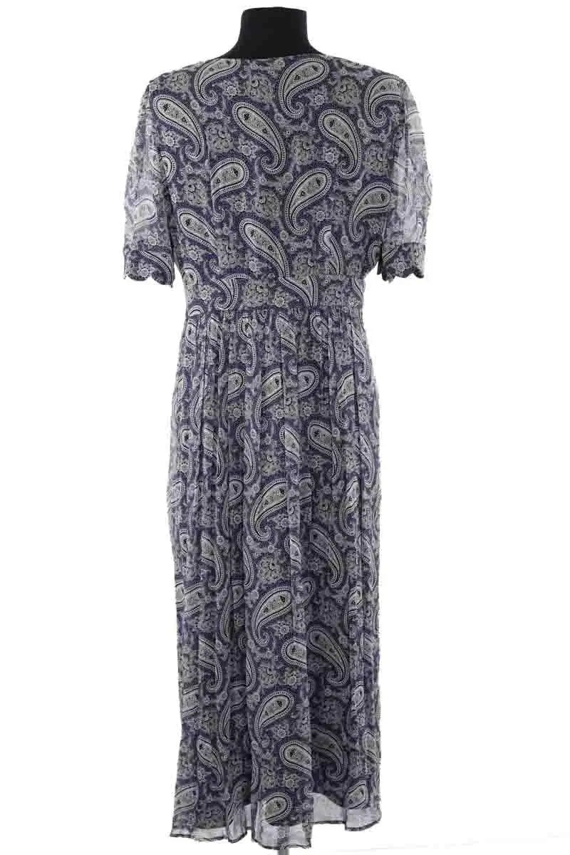 Robe Claudie Pierlot Marine en Viscose