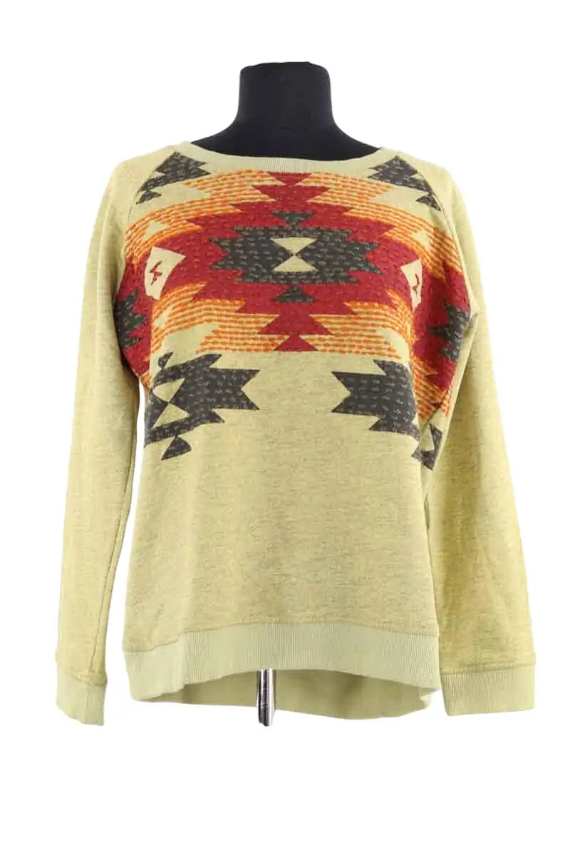 Sweatshirt Leon & Harper Vert en Coton, taille S - Seconde Main