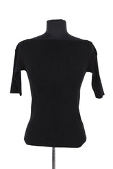 Top Max Mara Noir en Viscose, taille S - Seconde Main