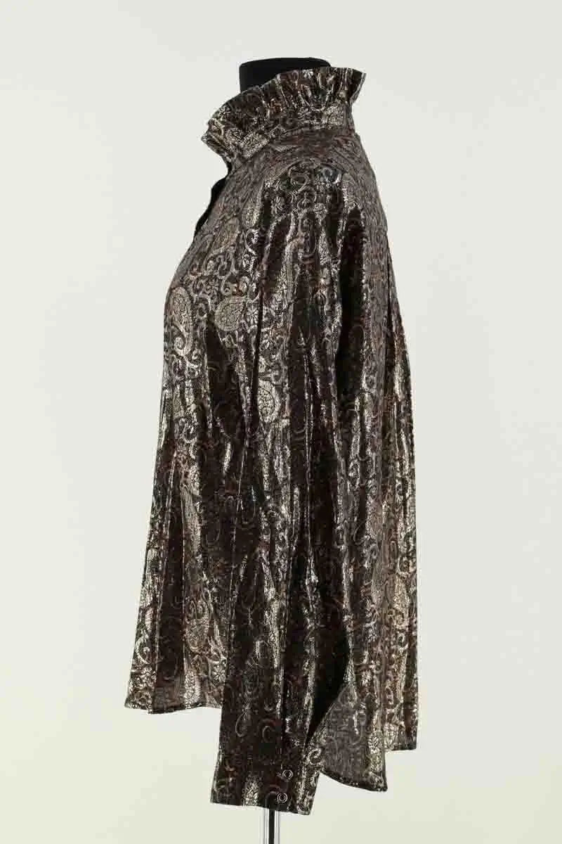 Blouse Claudie Pierlot Doré en Viscose