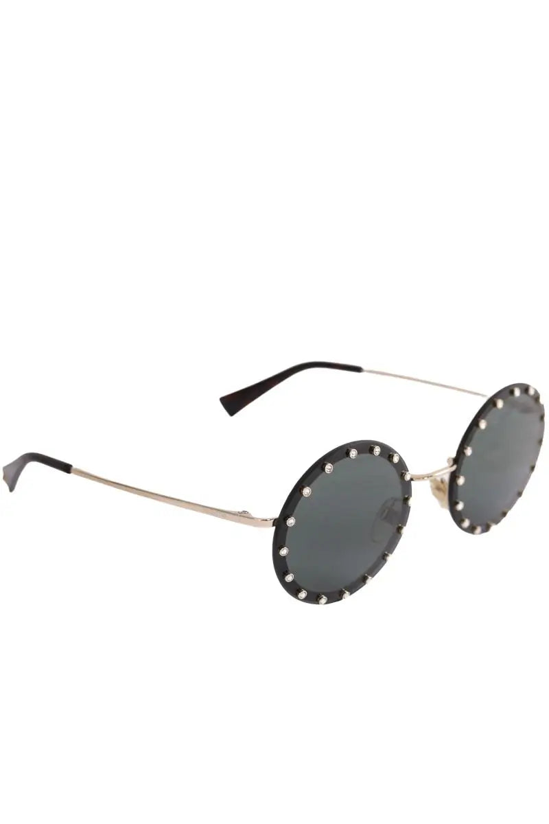 Lunettes de soleil Valentino Noir en Plastique