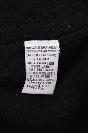 Pull Eric Bompard Noir en Cachemire