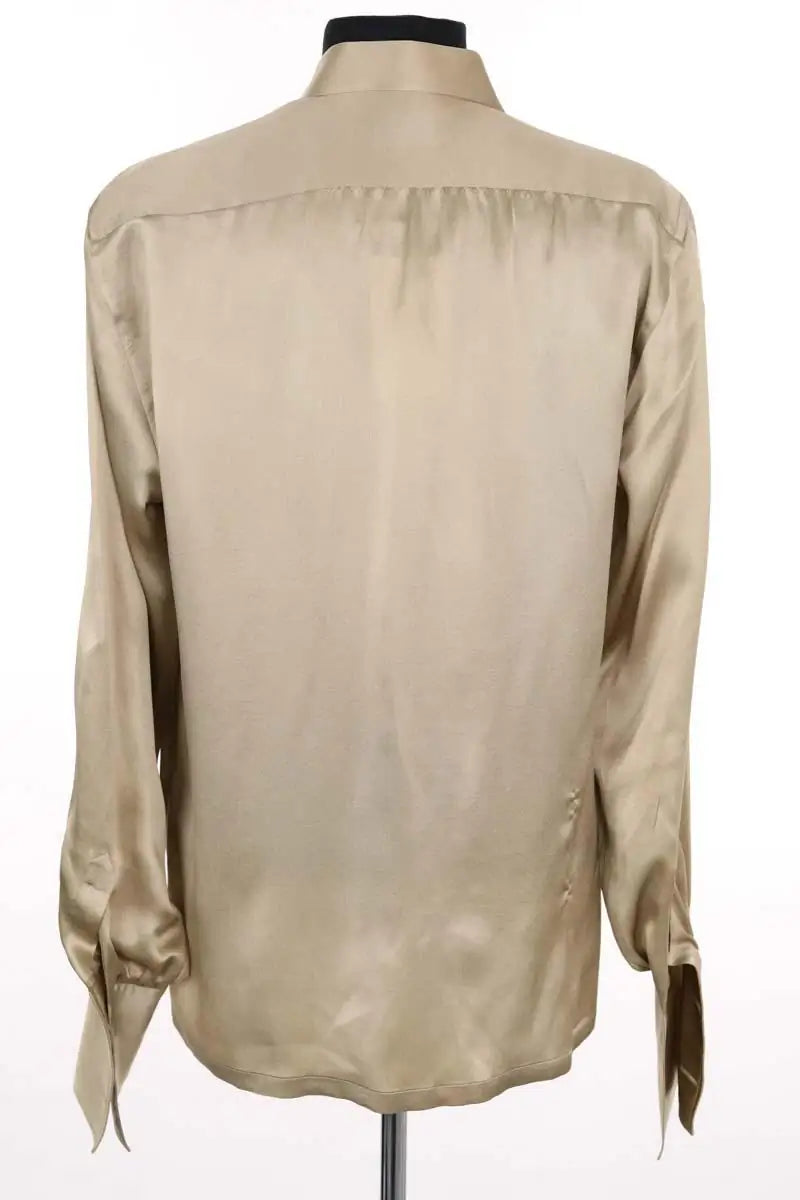 Chemise Charvet Kaki en Soie