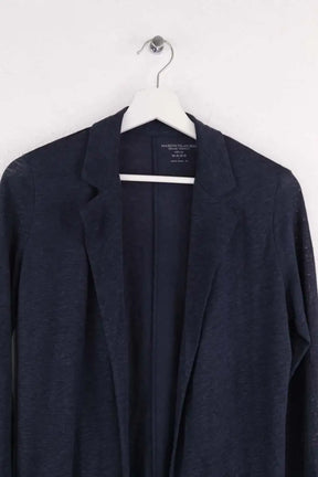Cardigan Majestic Filatures Bleu en Lin