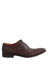 Chaussures à lacets Santoni Marron en Cuir, taille 40 - Seconde Main
