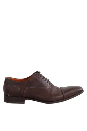 Chaussures à lacets Santoni Marron en Cuir, taille 40 - Seconde Main