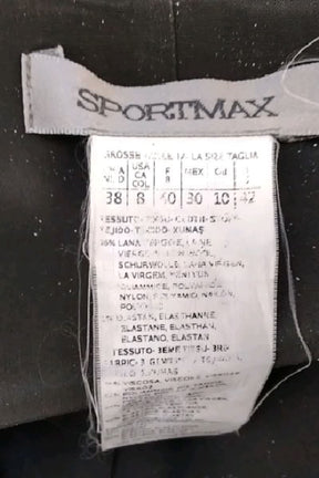 Robe Sportmax  Noir