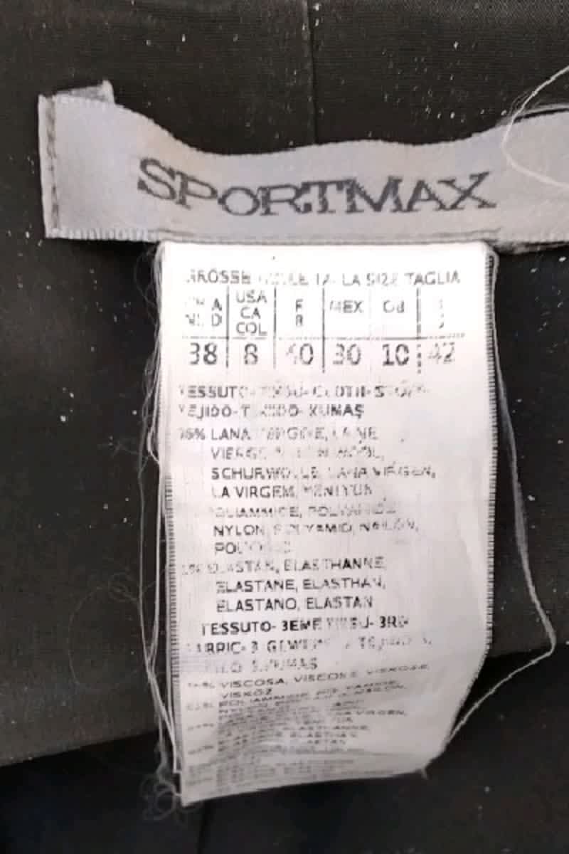 Robe Sportmax  Noir