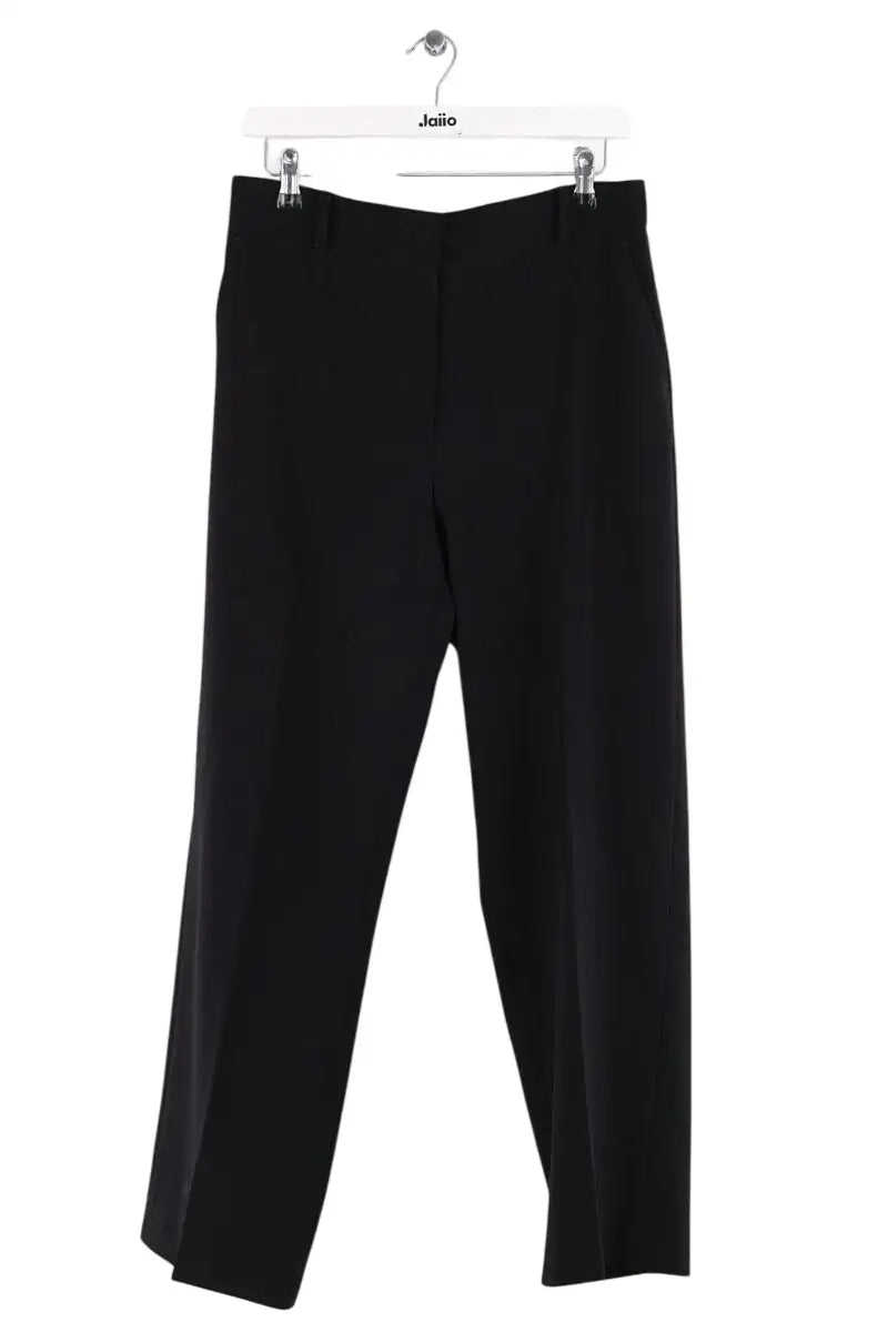 Pantalon droit Gerard Darel Noir en Synthétique, taille L - Seconde Main