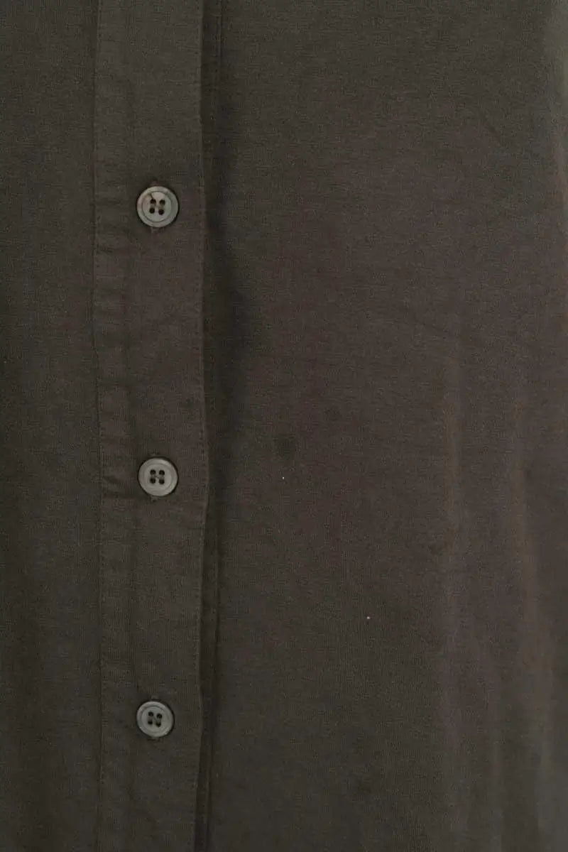 Chemise Majestic Filatures Kaki en Viscose