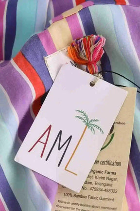 Robe AML Paris Multicolore en Soie