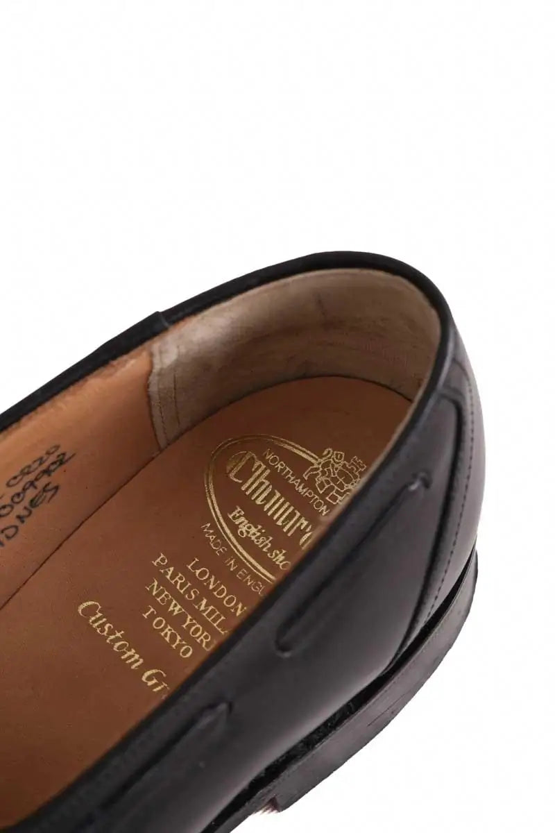 Mocassins Church's Noir en Cuir