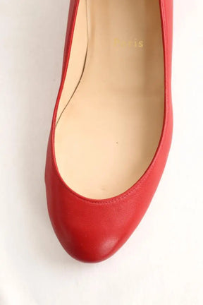 Ballerines Christian Louboutin  Rouge