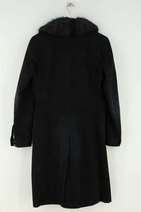 Manteau Prada Noir en Fourrure