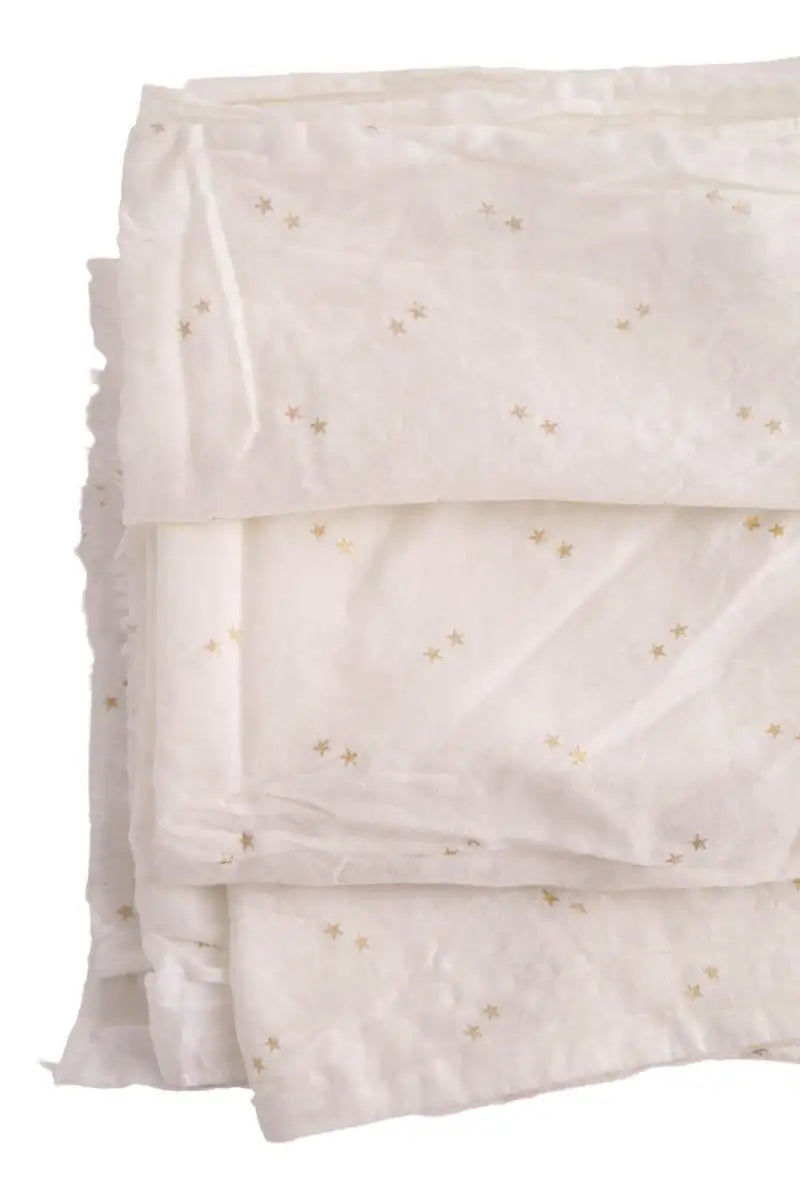 Écharpe Des Petits Hauts Blanc en Coton