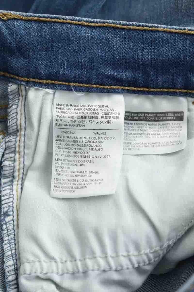 Slim Levi's  Bleu