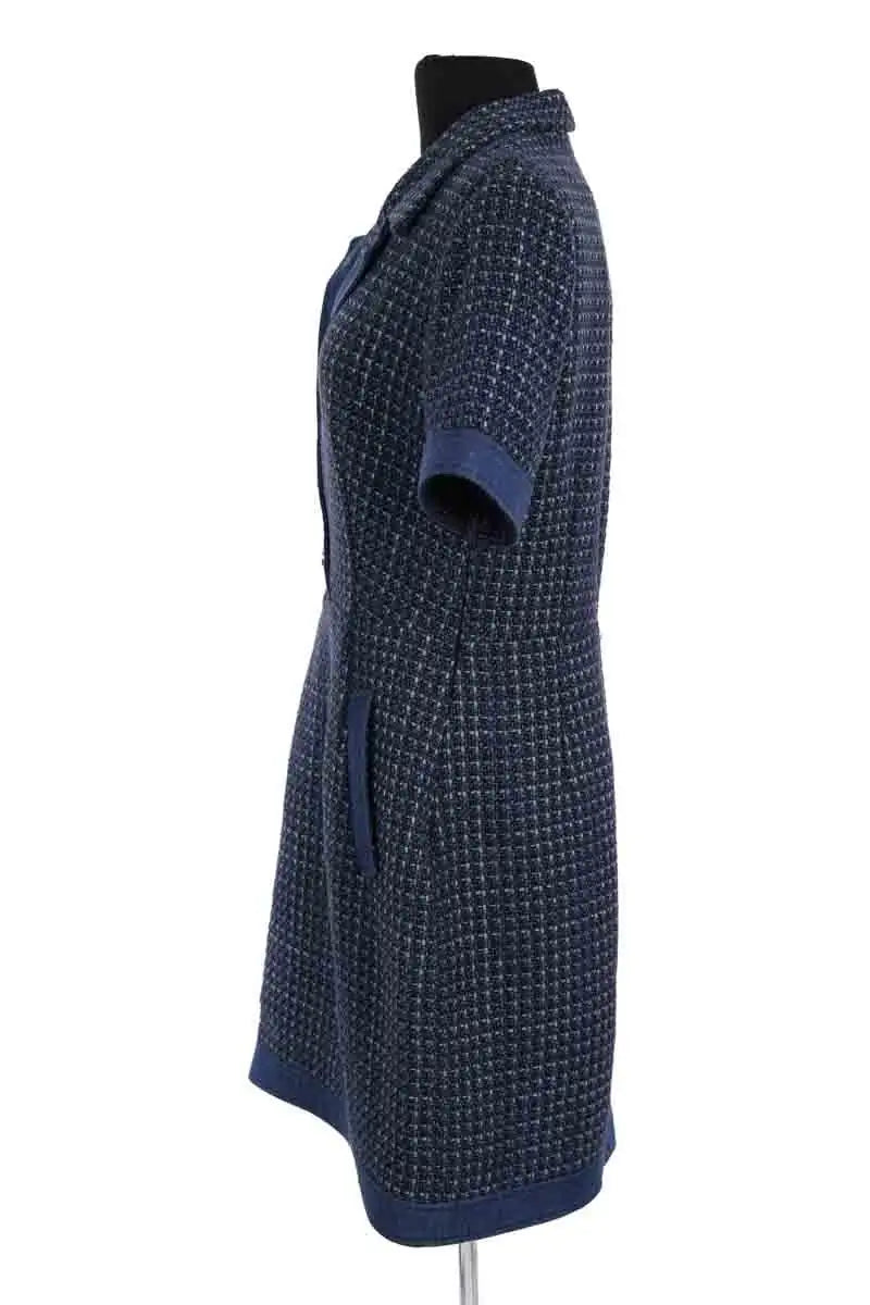 Robe Claudie Pierlot Bleu en Coton