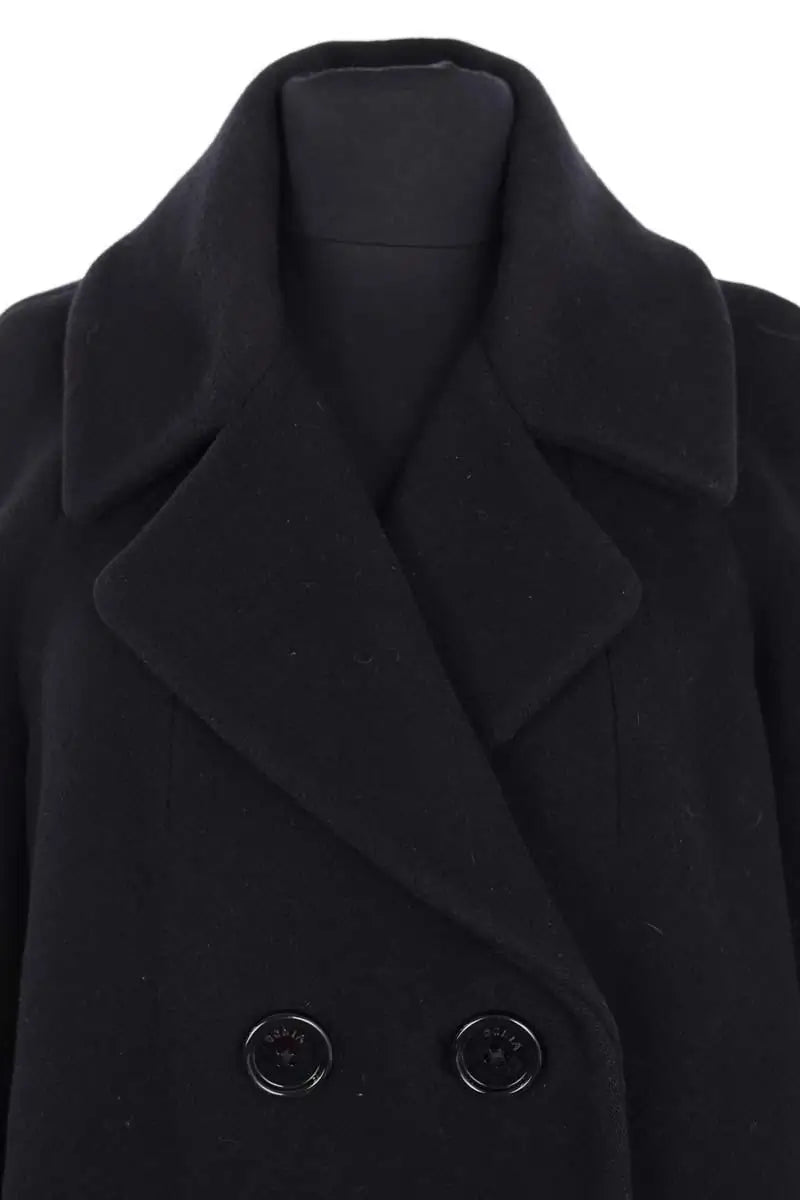 Manteau Sonia Rykiel Noir en Laine