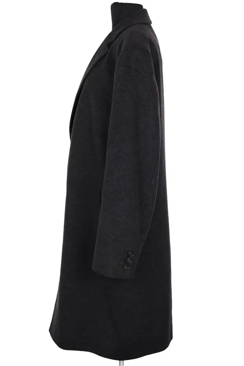 Manteau Boss Anthracite en Laine