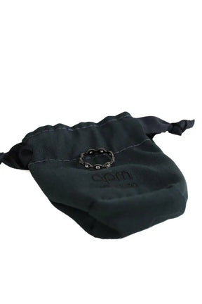 Bague APM Monaco Noir en Acier