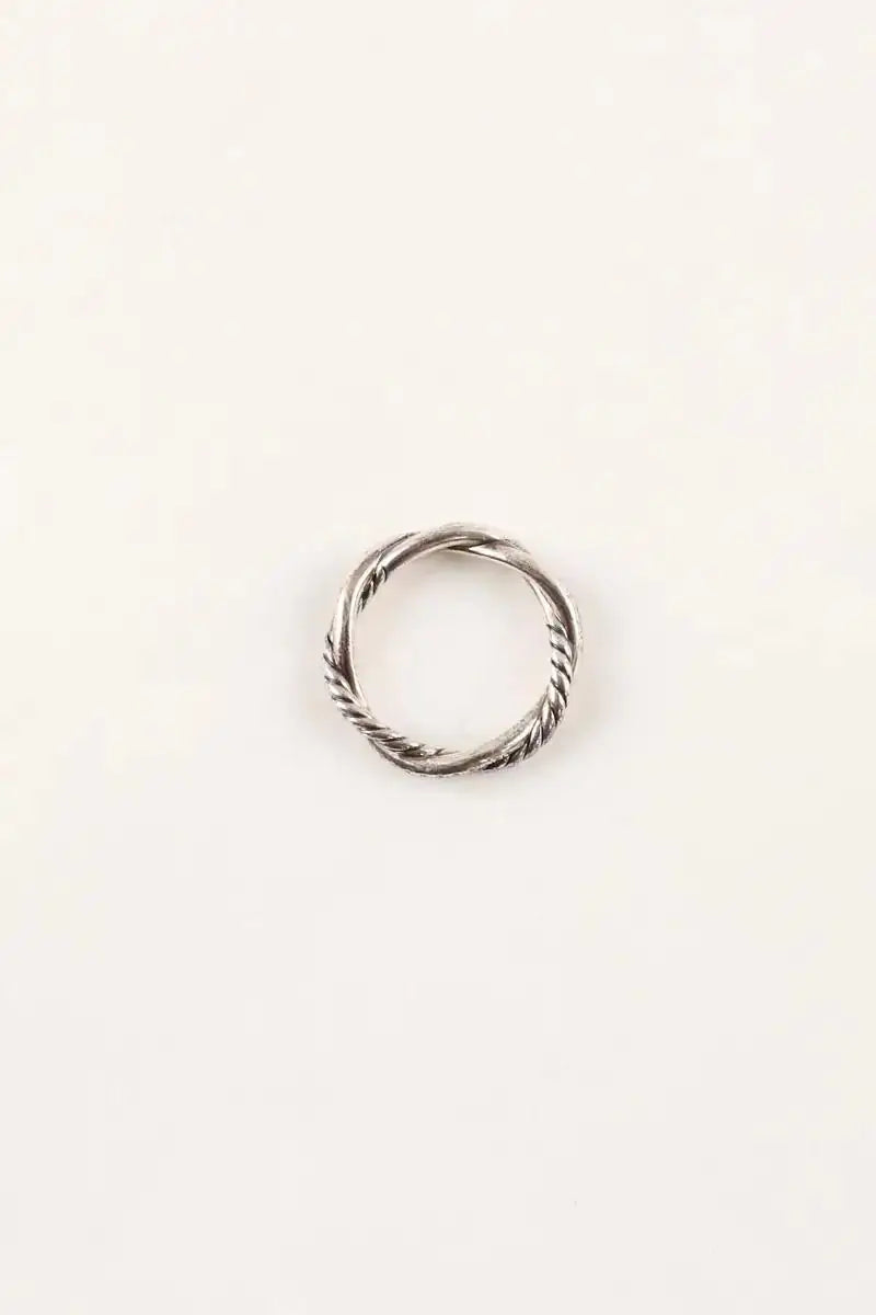 Bague argent avec diamants David Yurman Infinity crossover ring Argent en Argent
