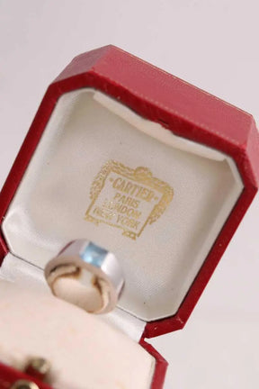 Bague Cartier Tank Argent en Or blanc