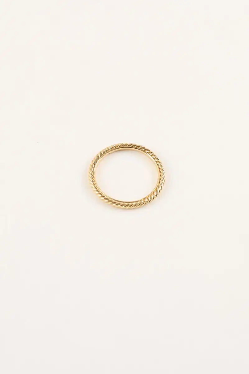 Bague David Yurman Superposable Doré en Or jaune