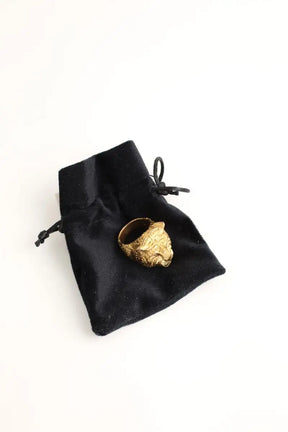 Bague Gucci Doré en Métal