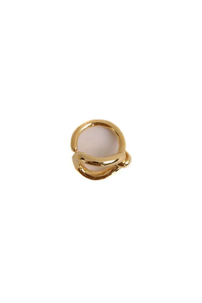 Bague Sézane lou bague Doré en Acier