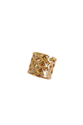 Bague Tory Burch Doré en Plaqué or
